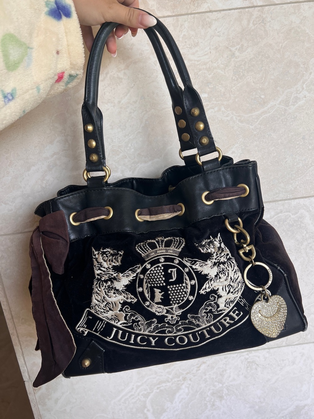 Juicy Couture Vintage Daydreamer Bag Purse 2011